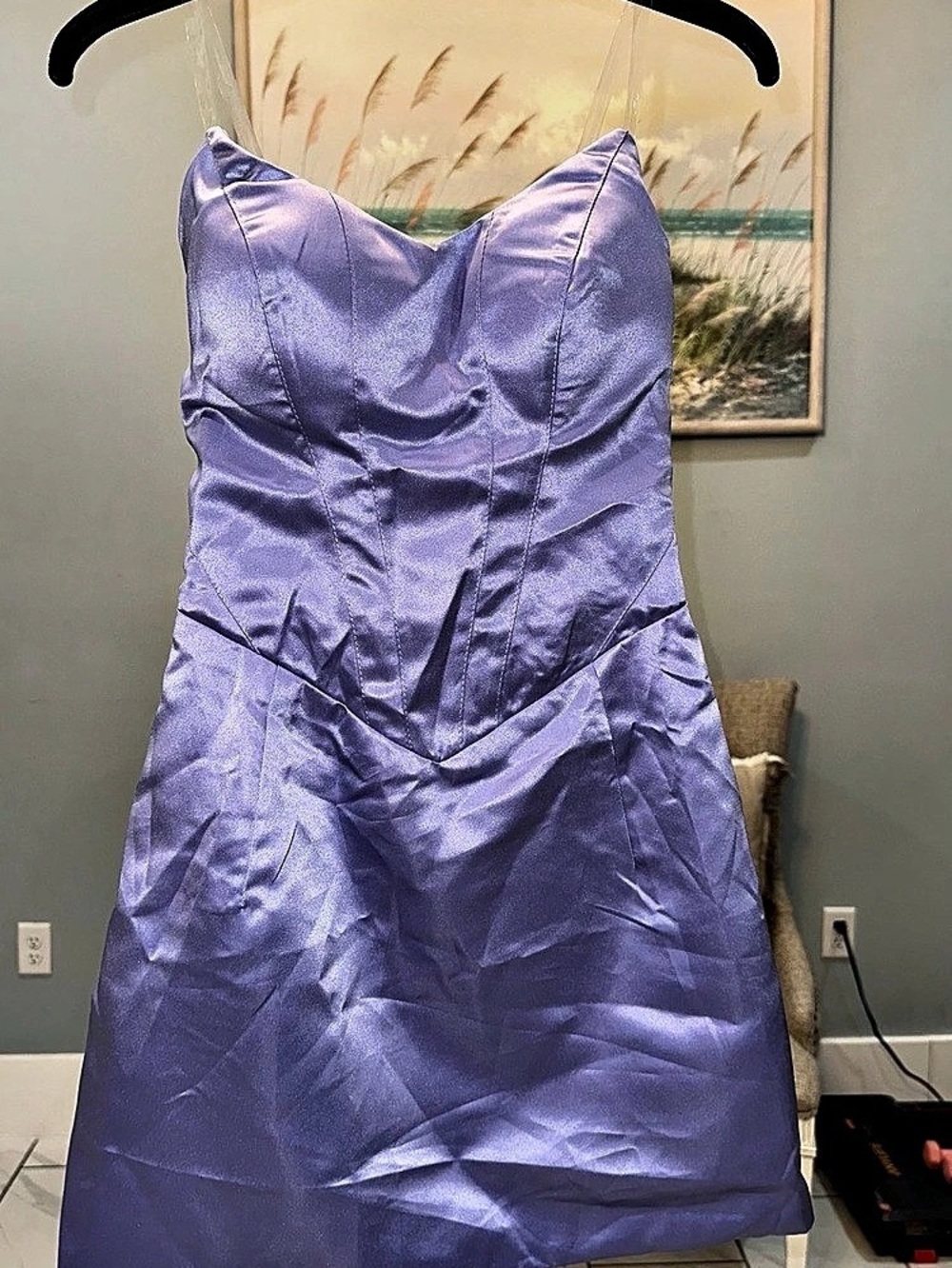 Formal Dress Purple Mini Size Small NWT